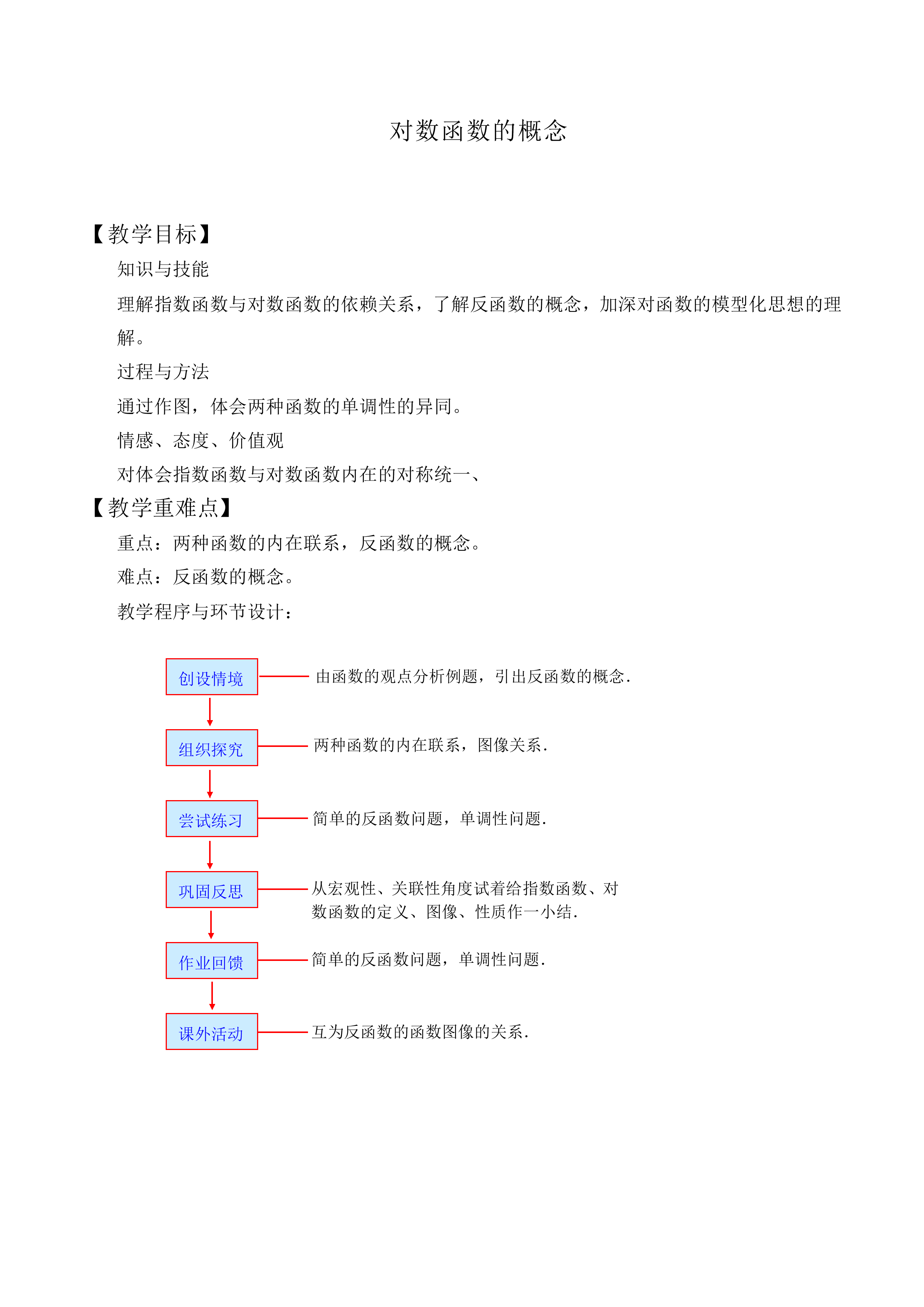 对数函数的概念_教案1