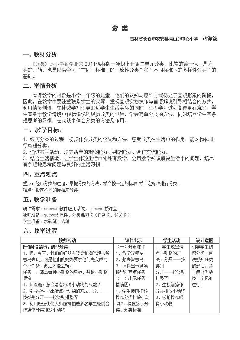 分类