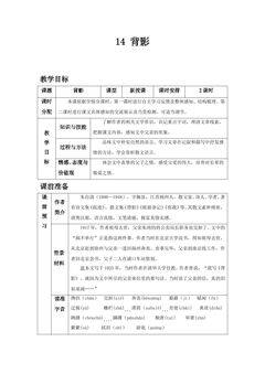 背影