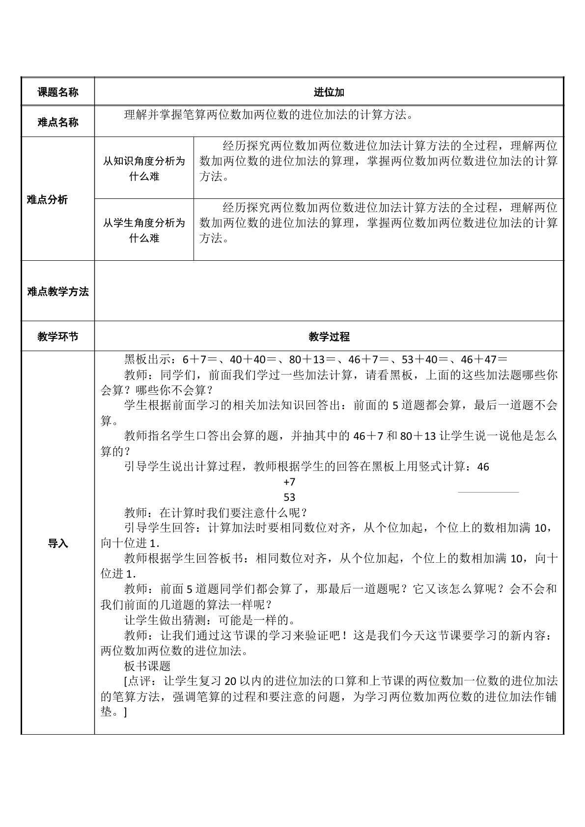 进位加