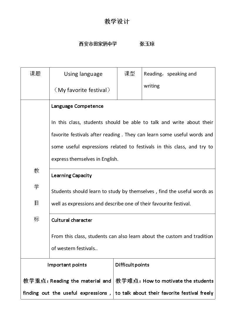 Using LanguageⅠ