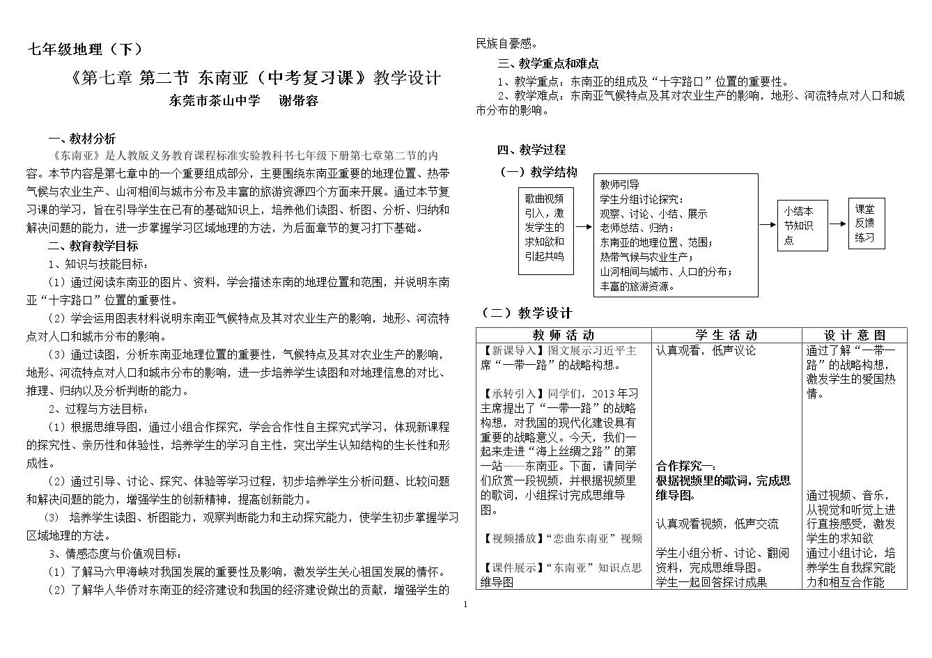 第二节　东南亚