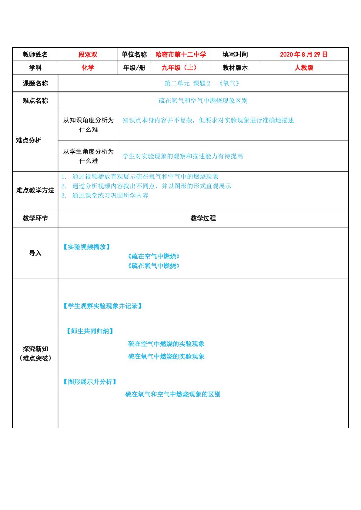 硫在氧气和空气中燃烧现象的区别