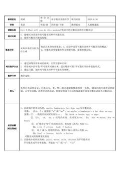 英语中的可数名词和不可数名词