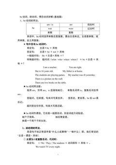 be动词的用法