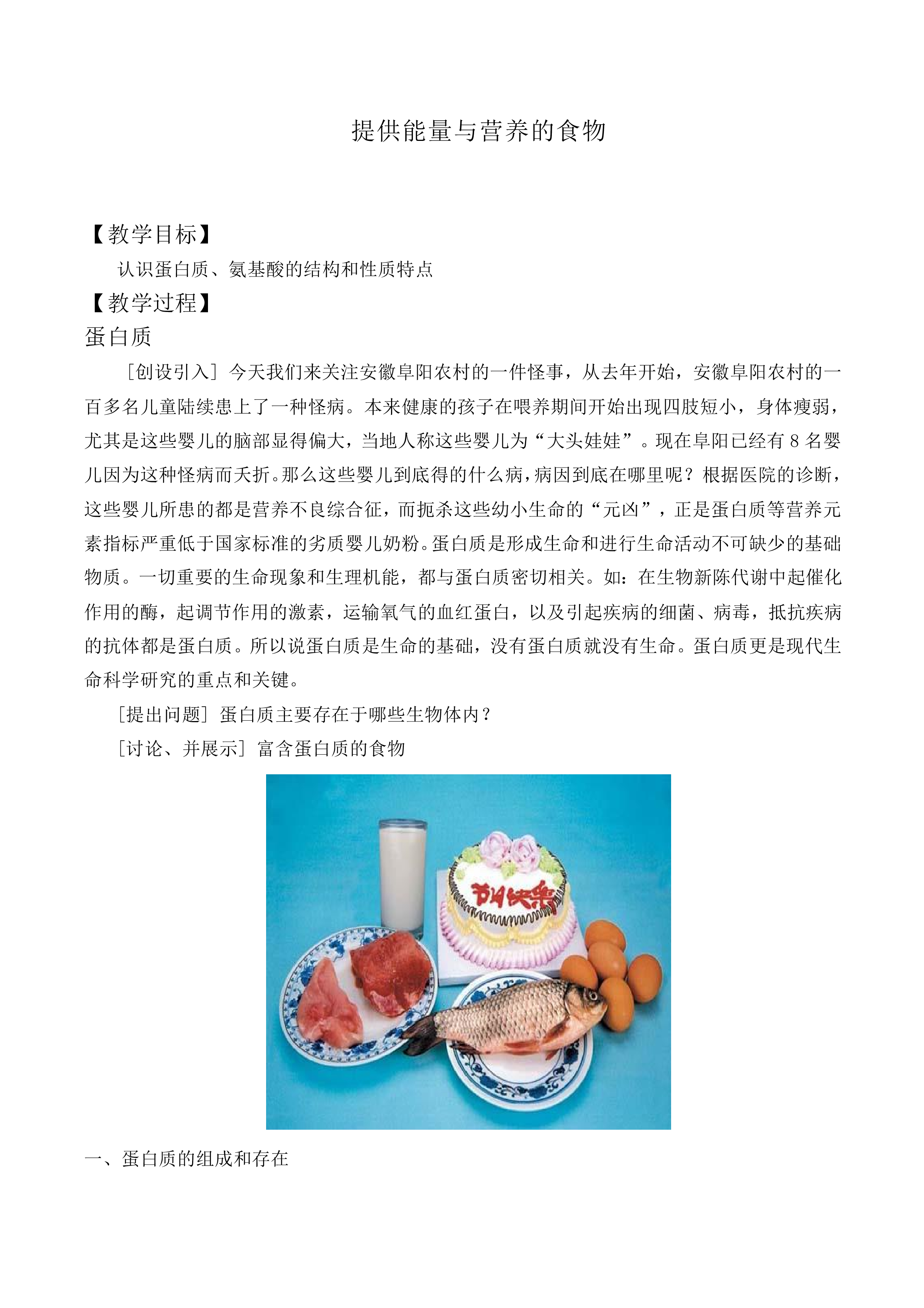 提供能量与营养的食物_教案2