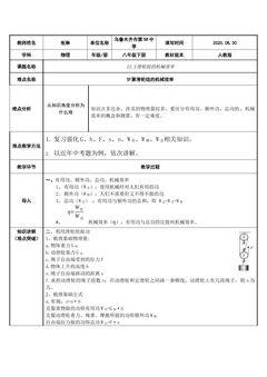 滑轮组的机械效率