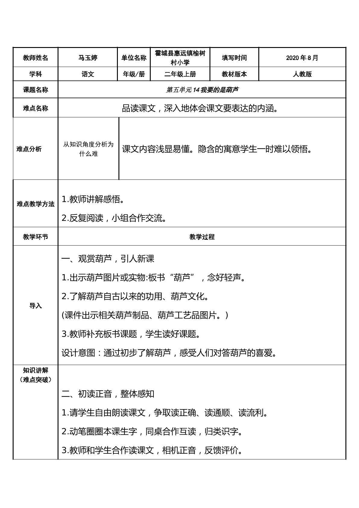 我要的是葫芦
