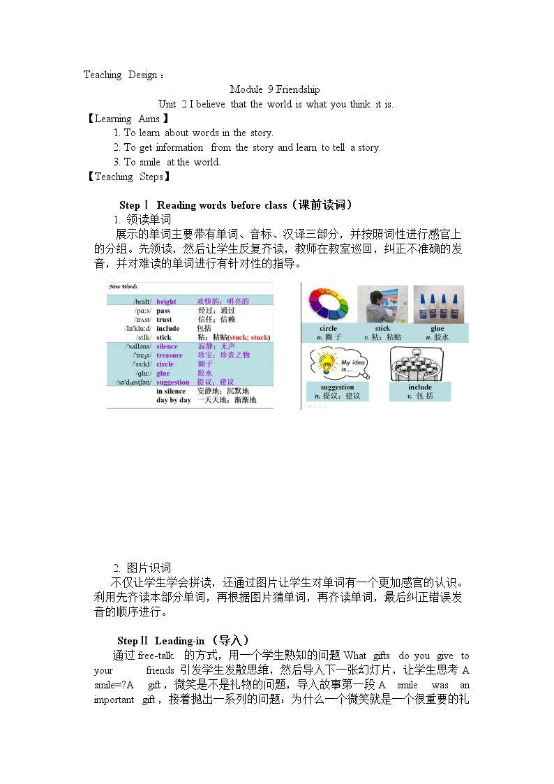 Unit 3 Language in use