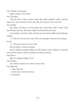 Unit 8 Rules Are Rules!