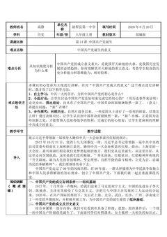 中国共产党诞生