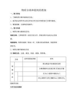 到实验室去:精盐中难溶性杂质的去除
