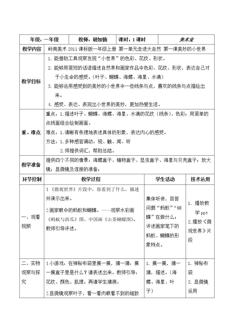 1. 美妙的小世界