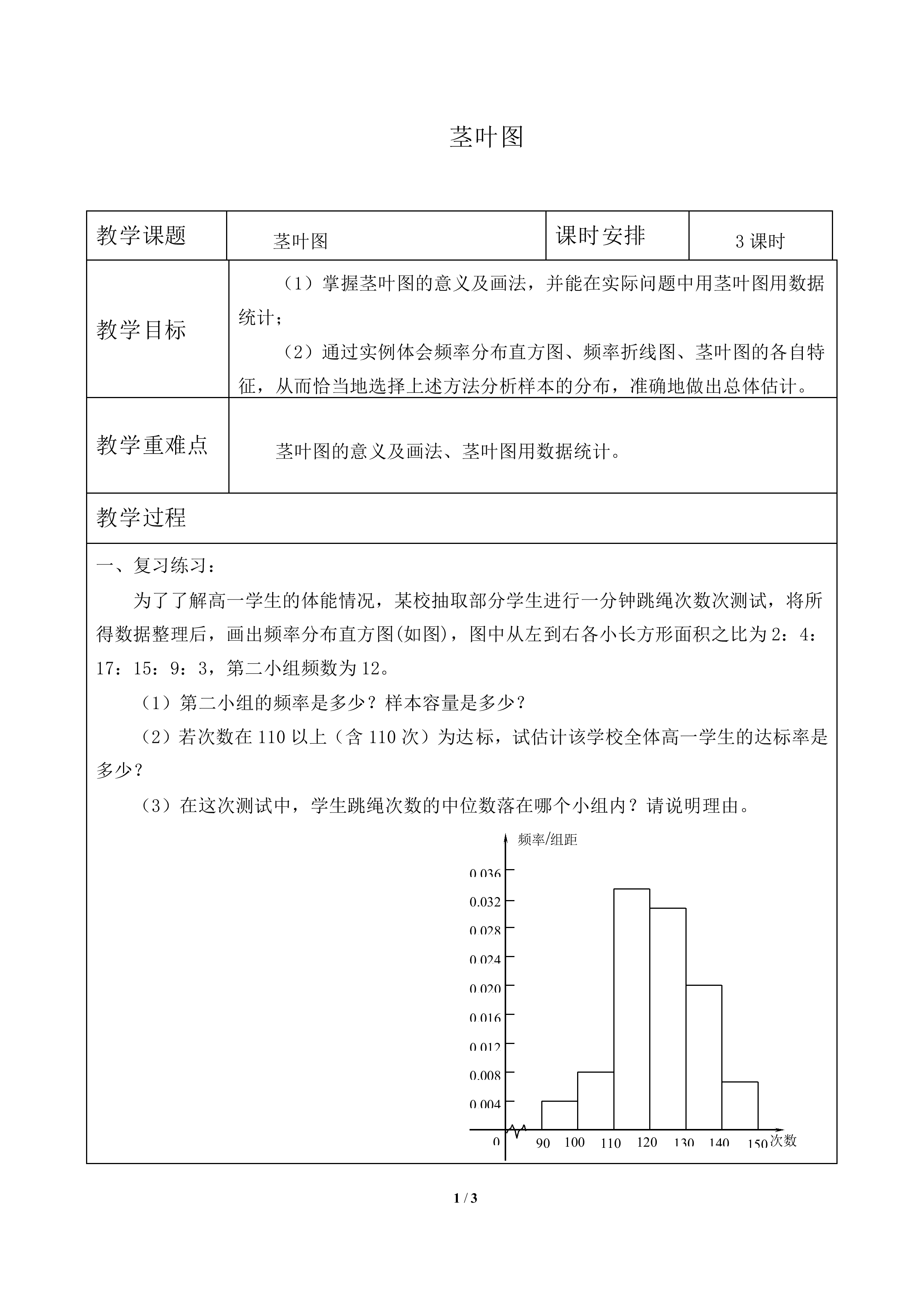 茎叶图_教案1