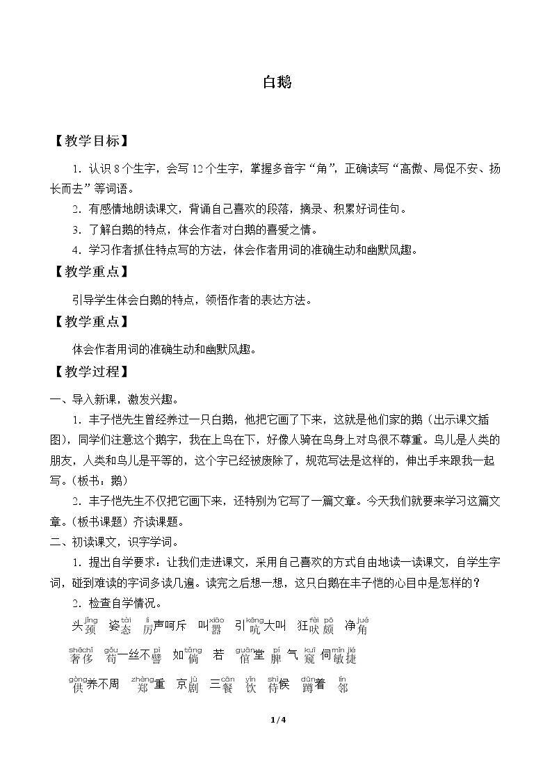 13 白鹅