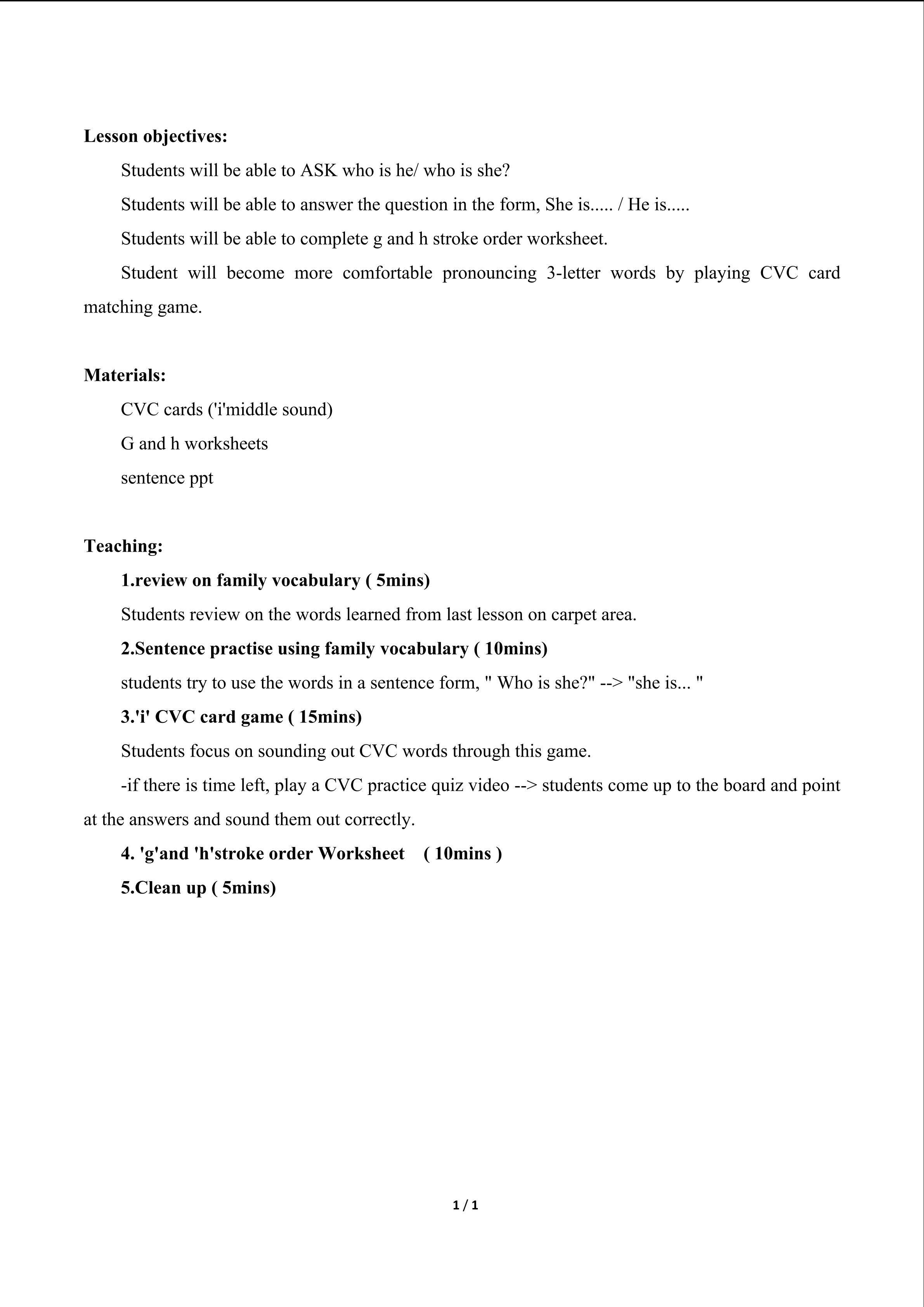 unit 2 My family_教案2