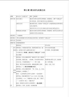 唐太宗与“贞观之治”