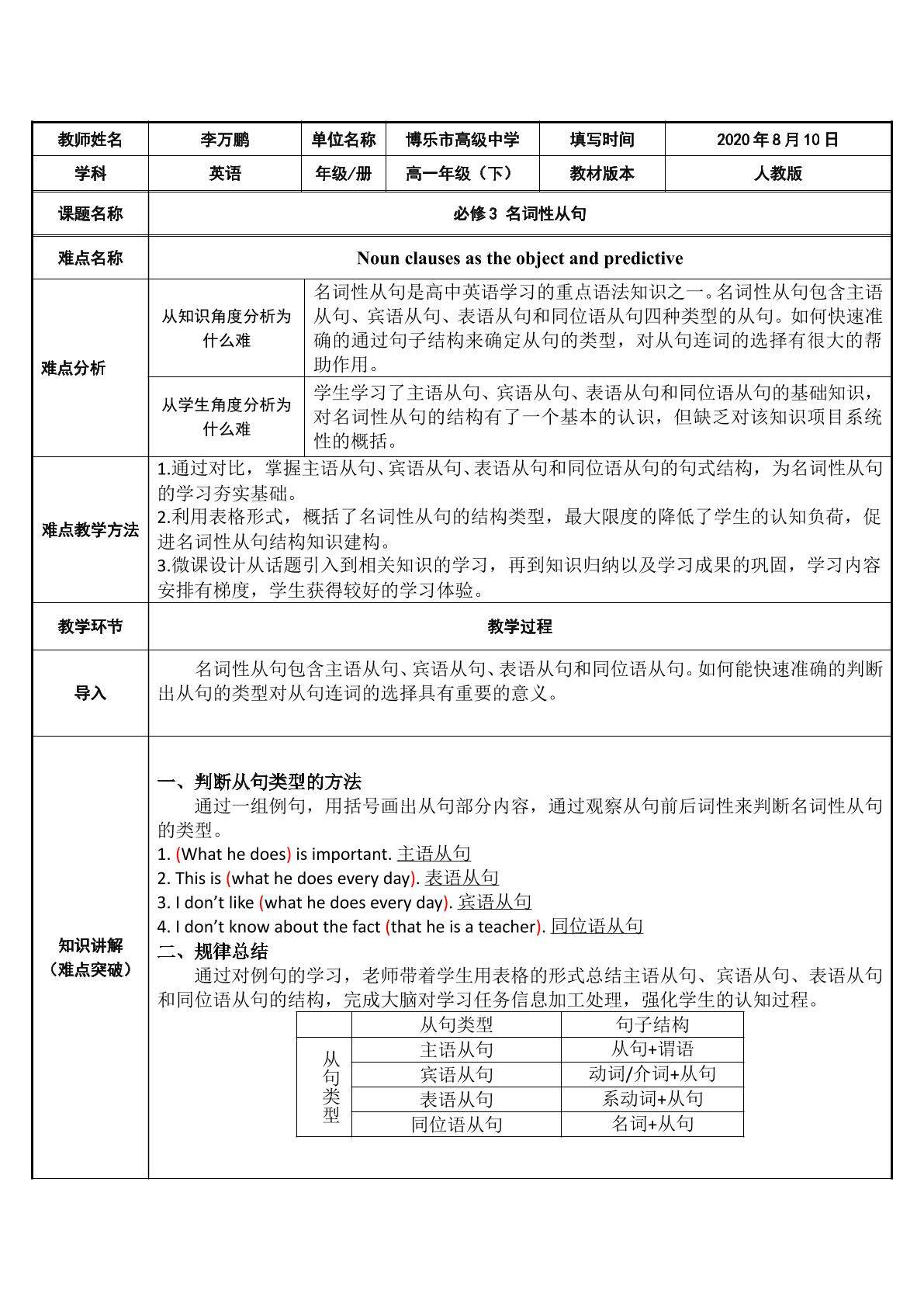 火眼金睛识从句（一）
