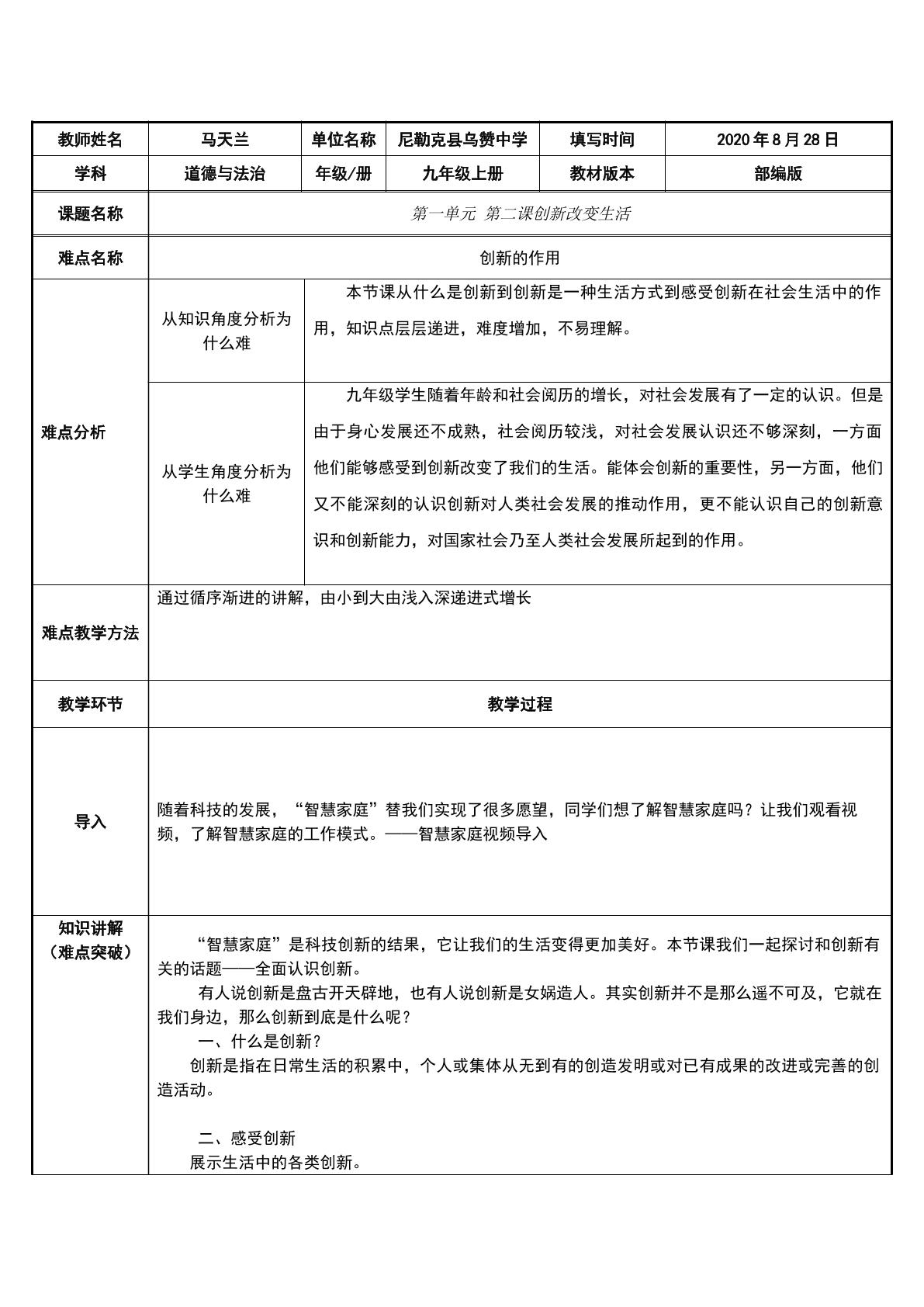 全面认识创新