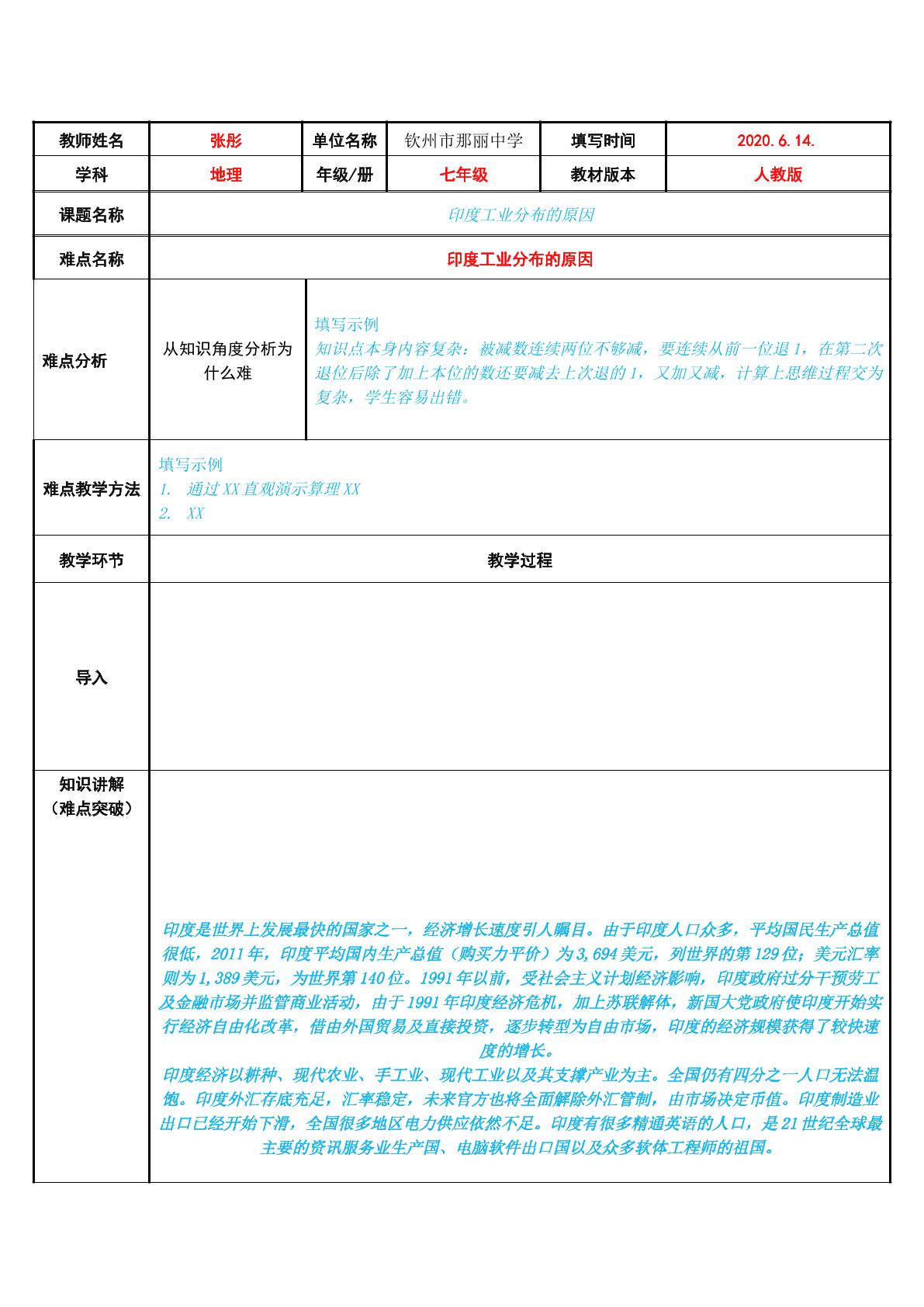 印度工业分布的原因