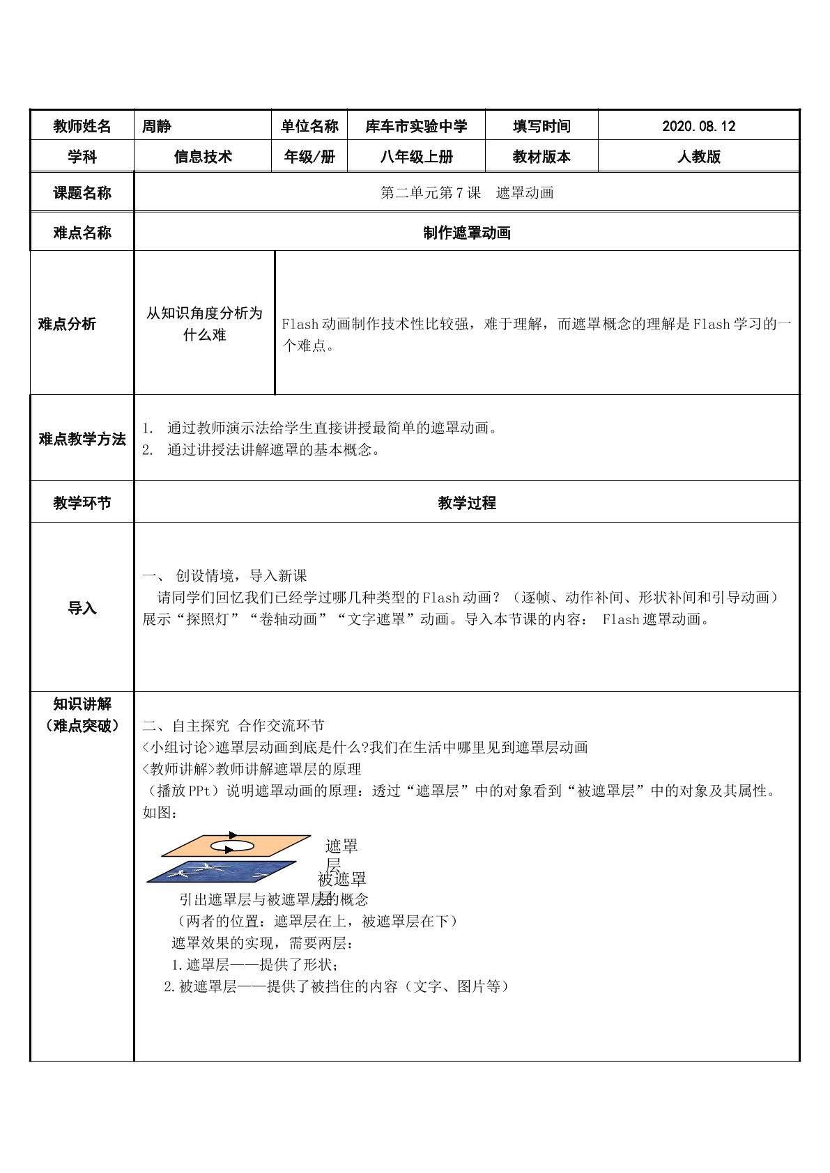 遮罩动画
