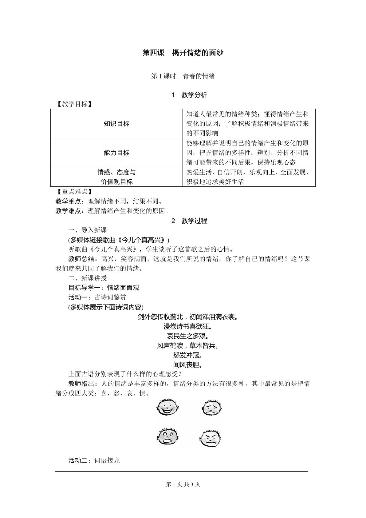 青春的情绪