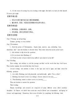 Unit 3 The Story of Success