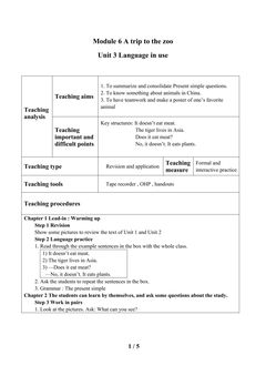 Unit 3 Language in use_教案1