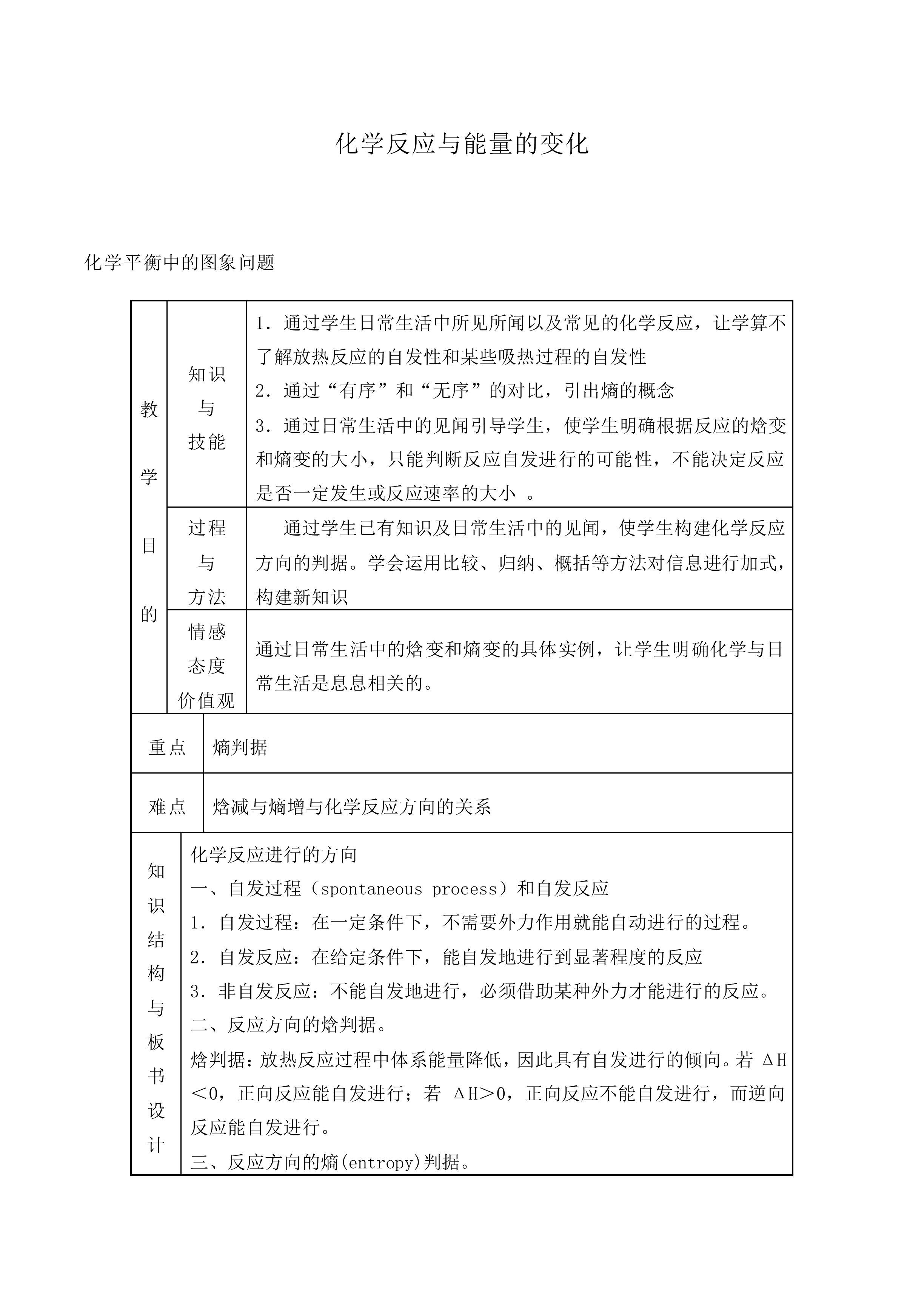 化学反应与能量的变化_教案6