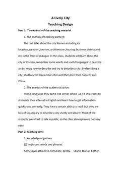Reading and vocabulary