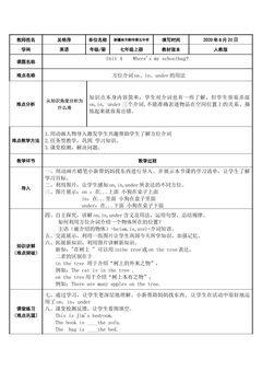 有趣的方位介词