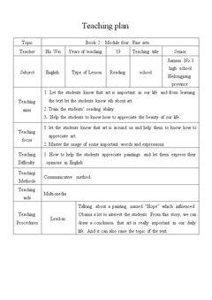 Reading and vocabulary