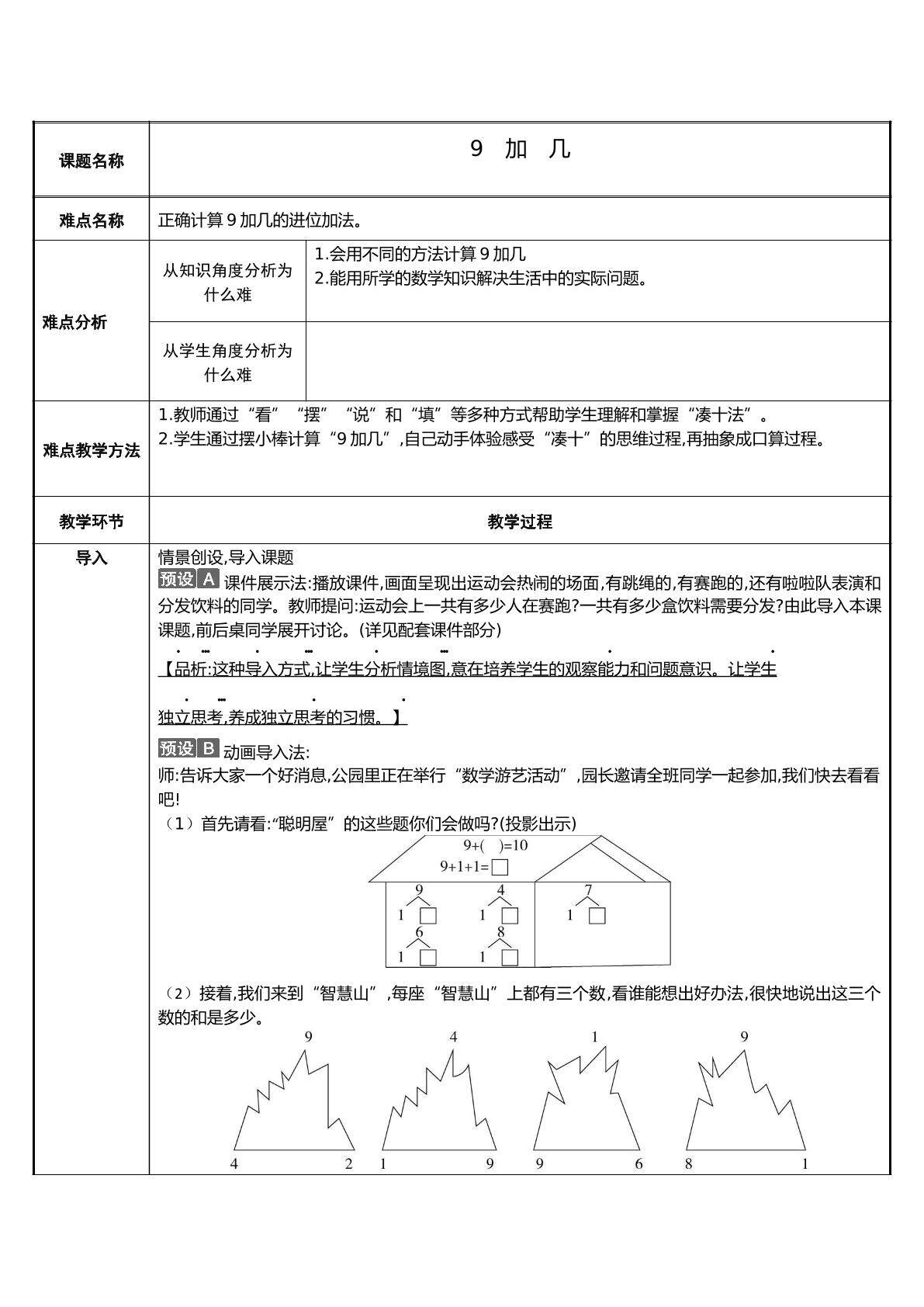 9　加　几