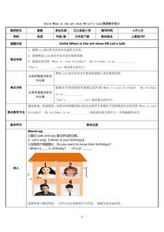 Unit4 When is the art show PB Let's talk