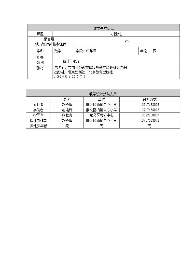 可能性