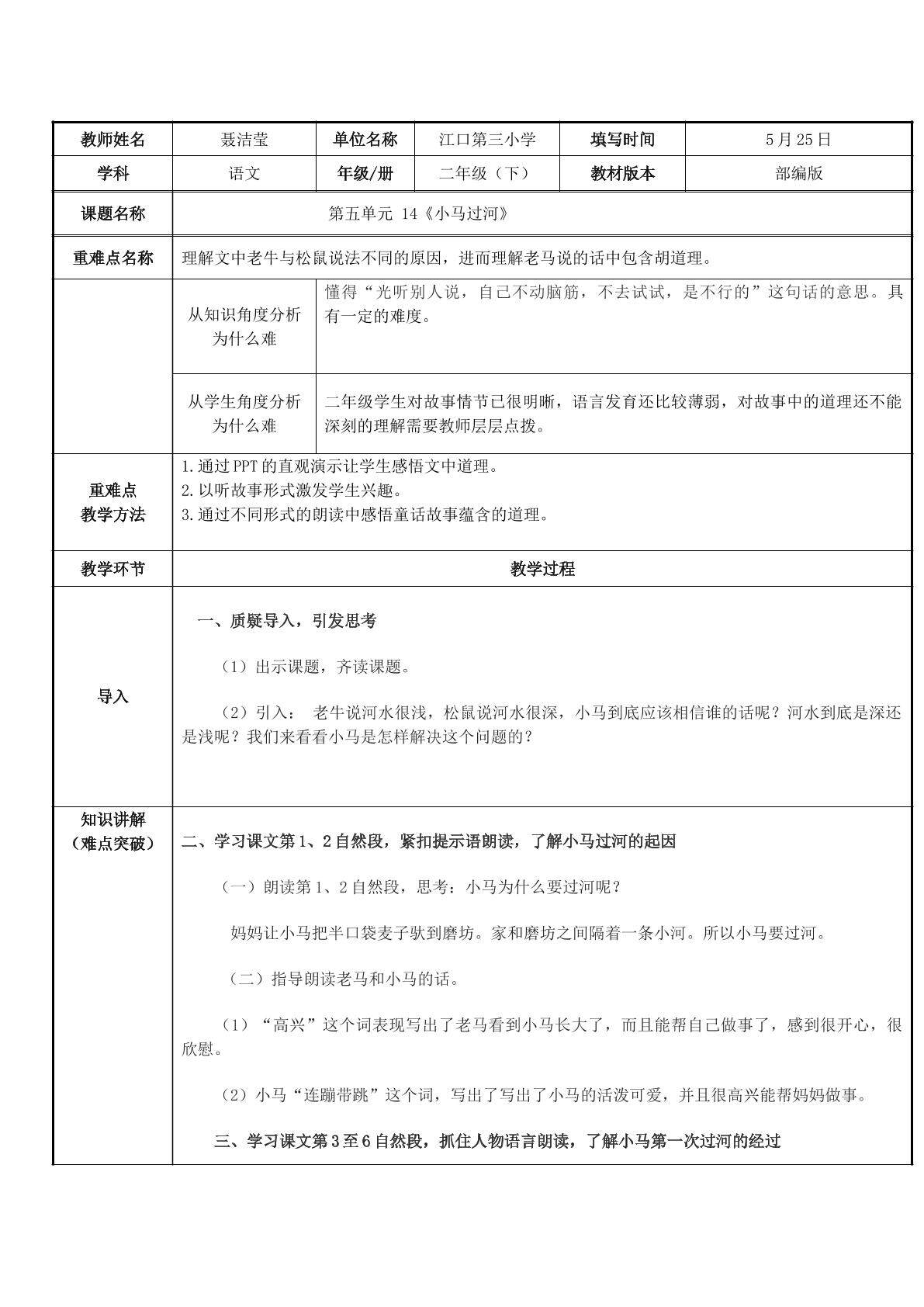 小马过河