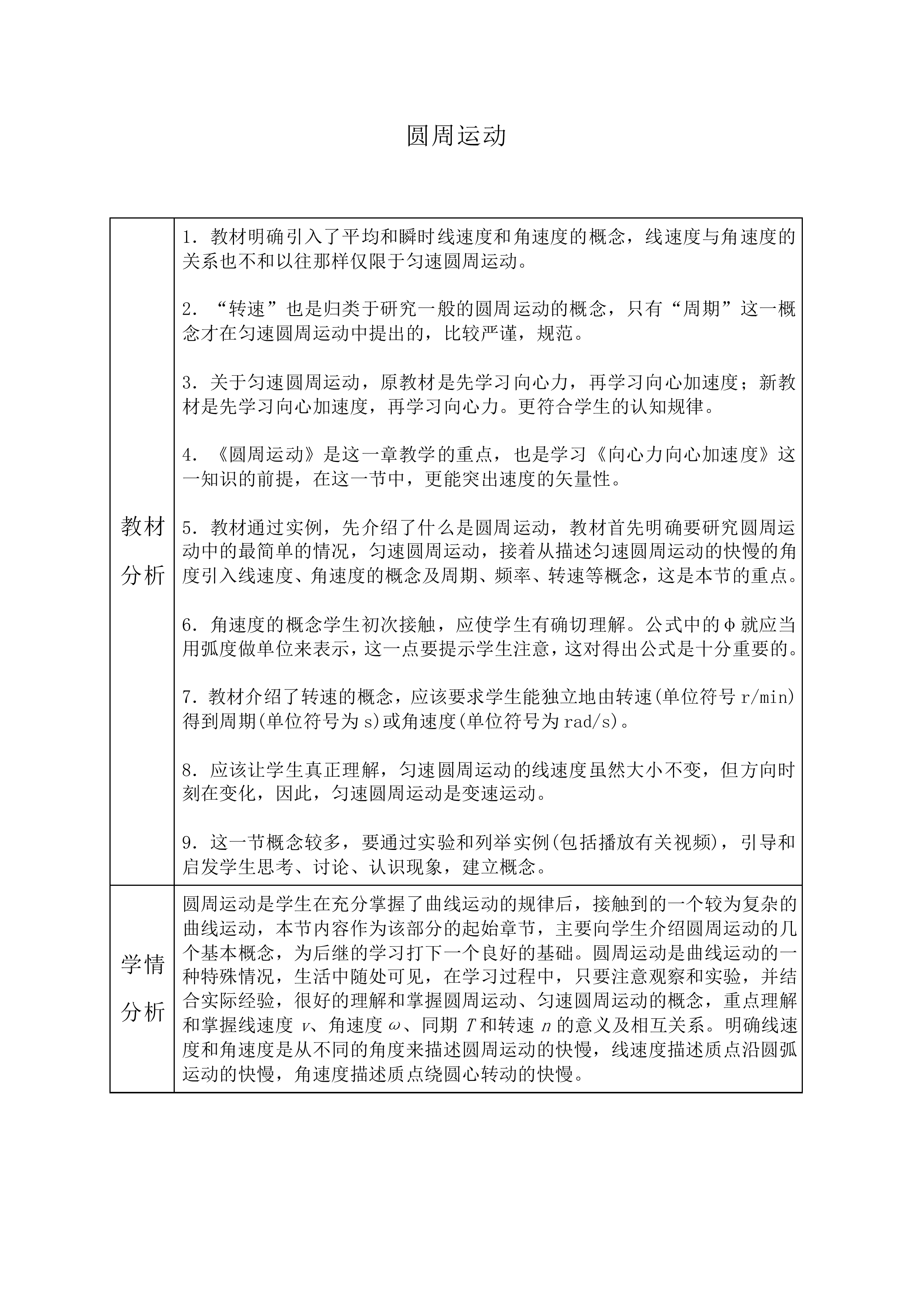 圆周运动_教案10