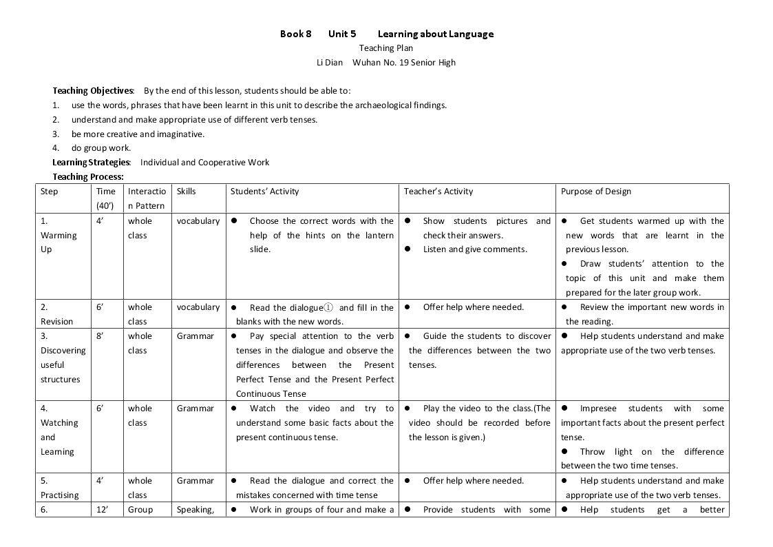 Learning about Language
