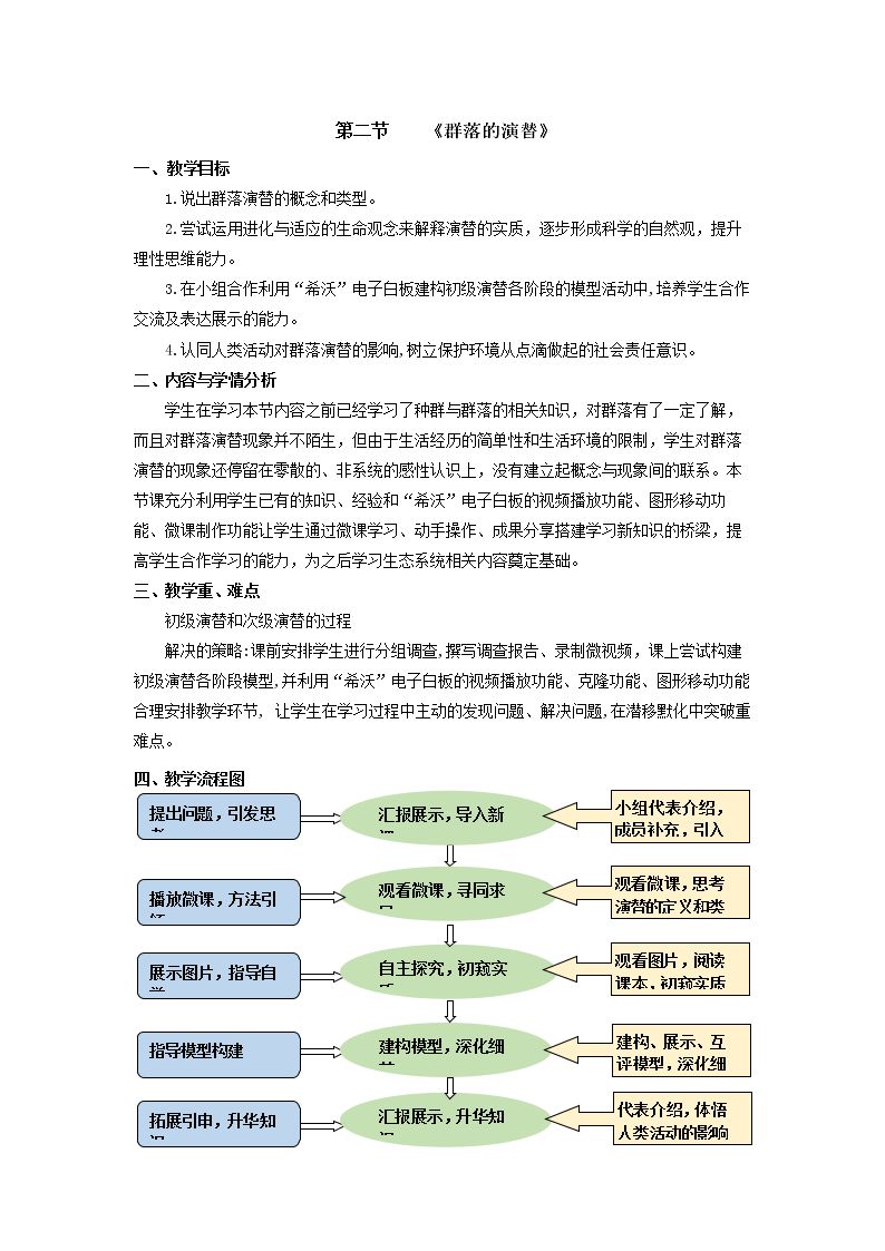 三 群落的演替