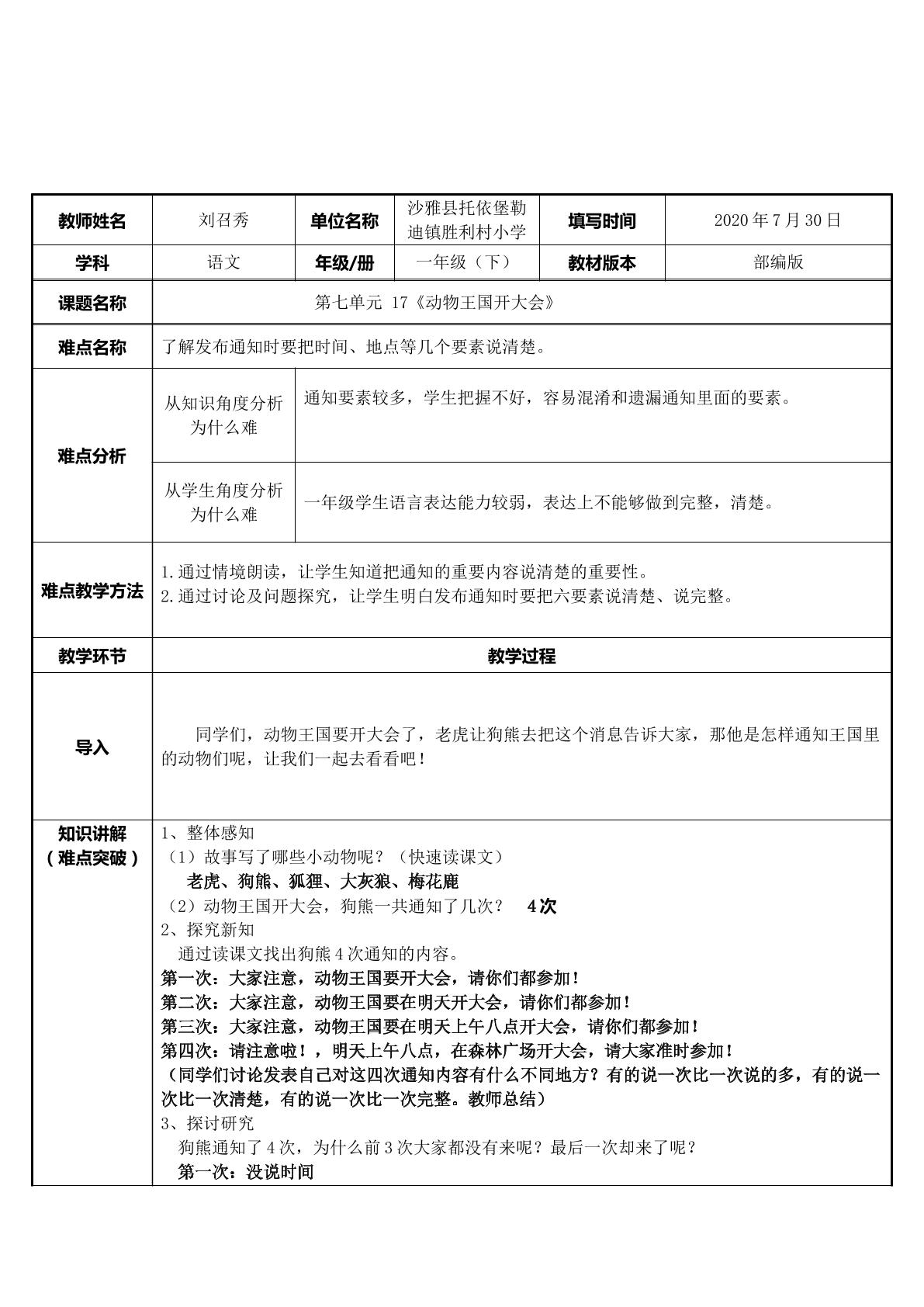 动物王国开大会