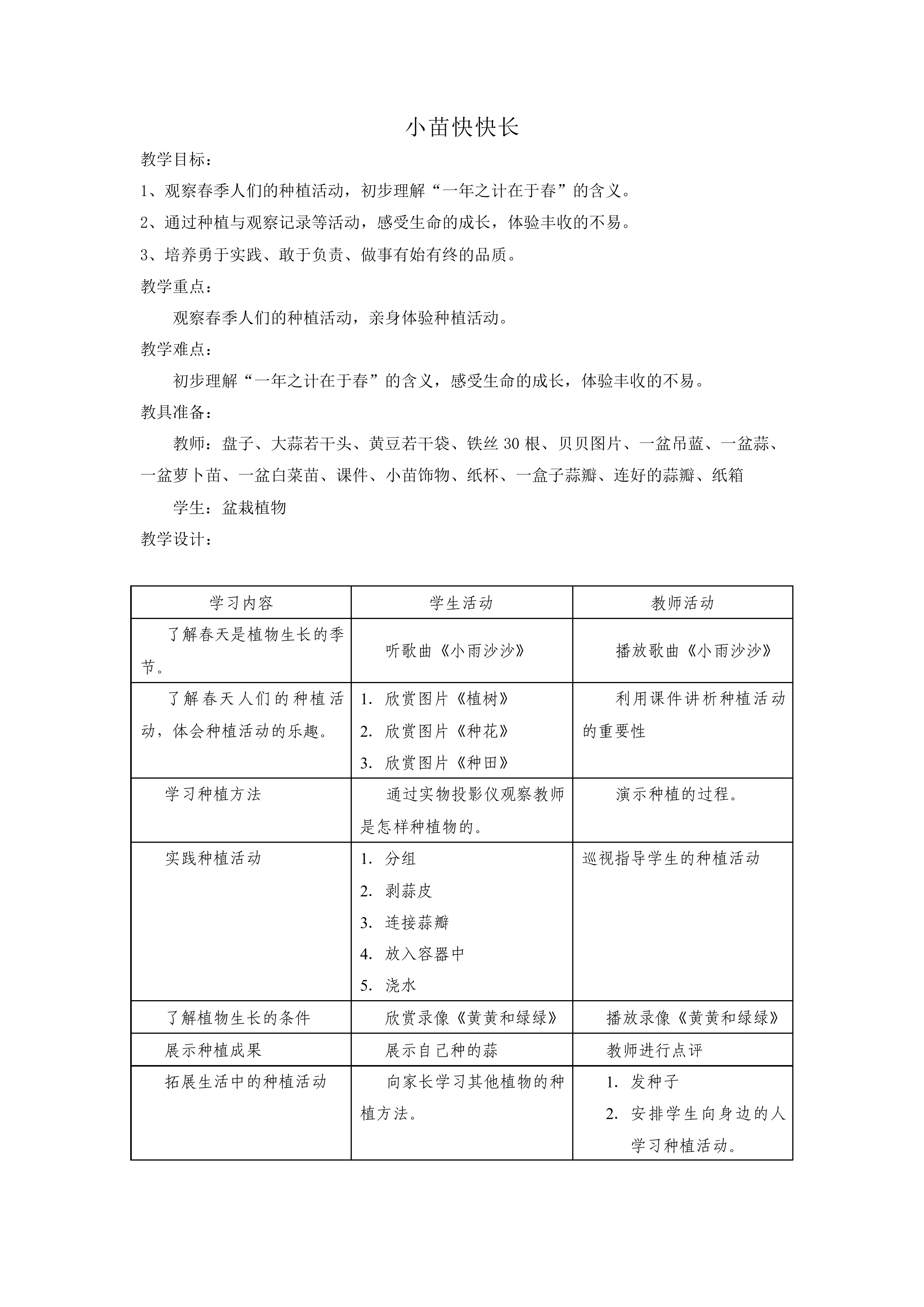 小苗快快长_教案1