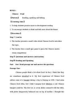 Reading and vocabulary