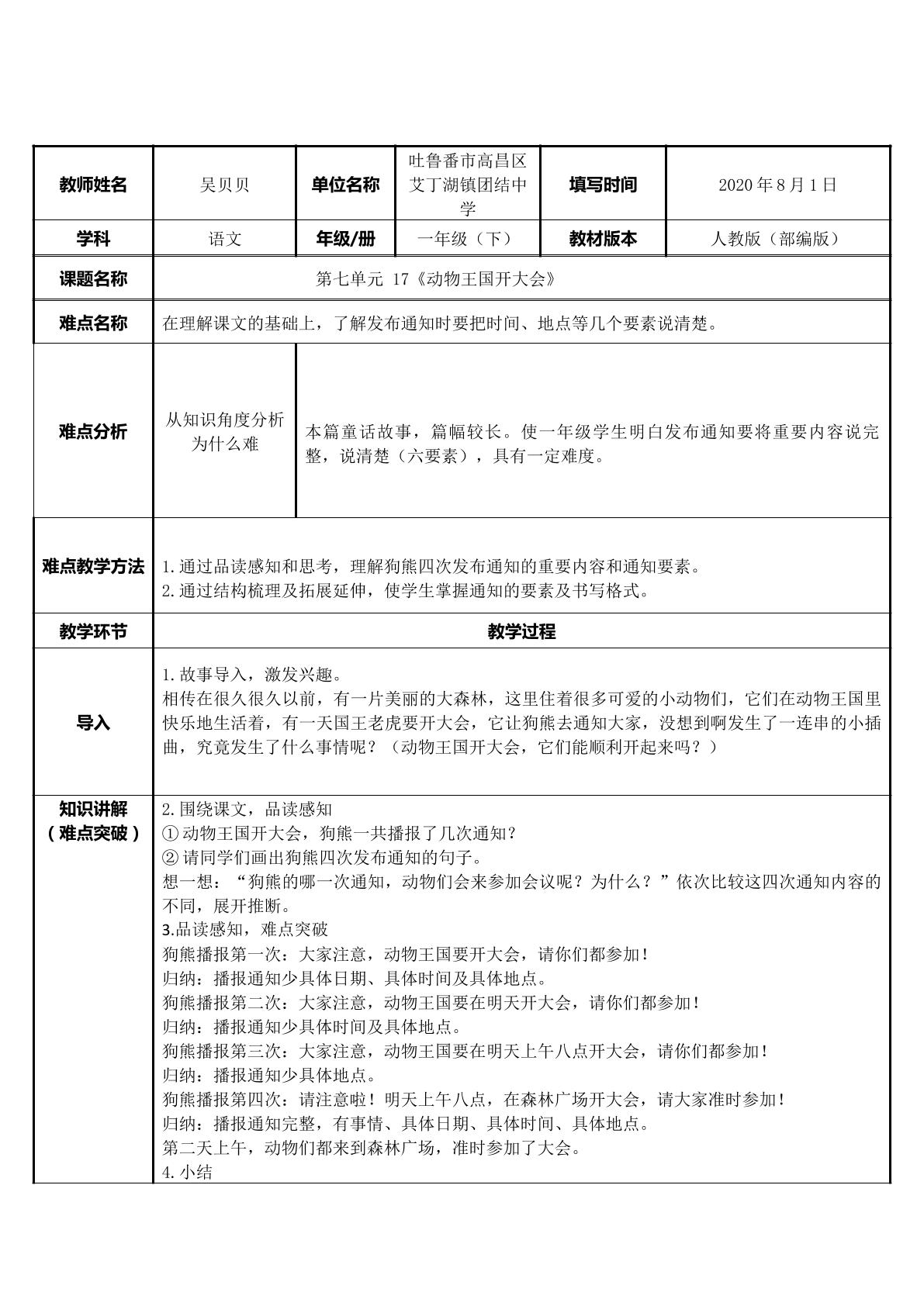 动物王国开大会