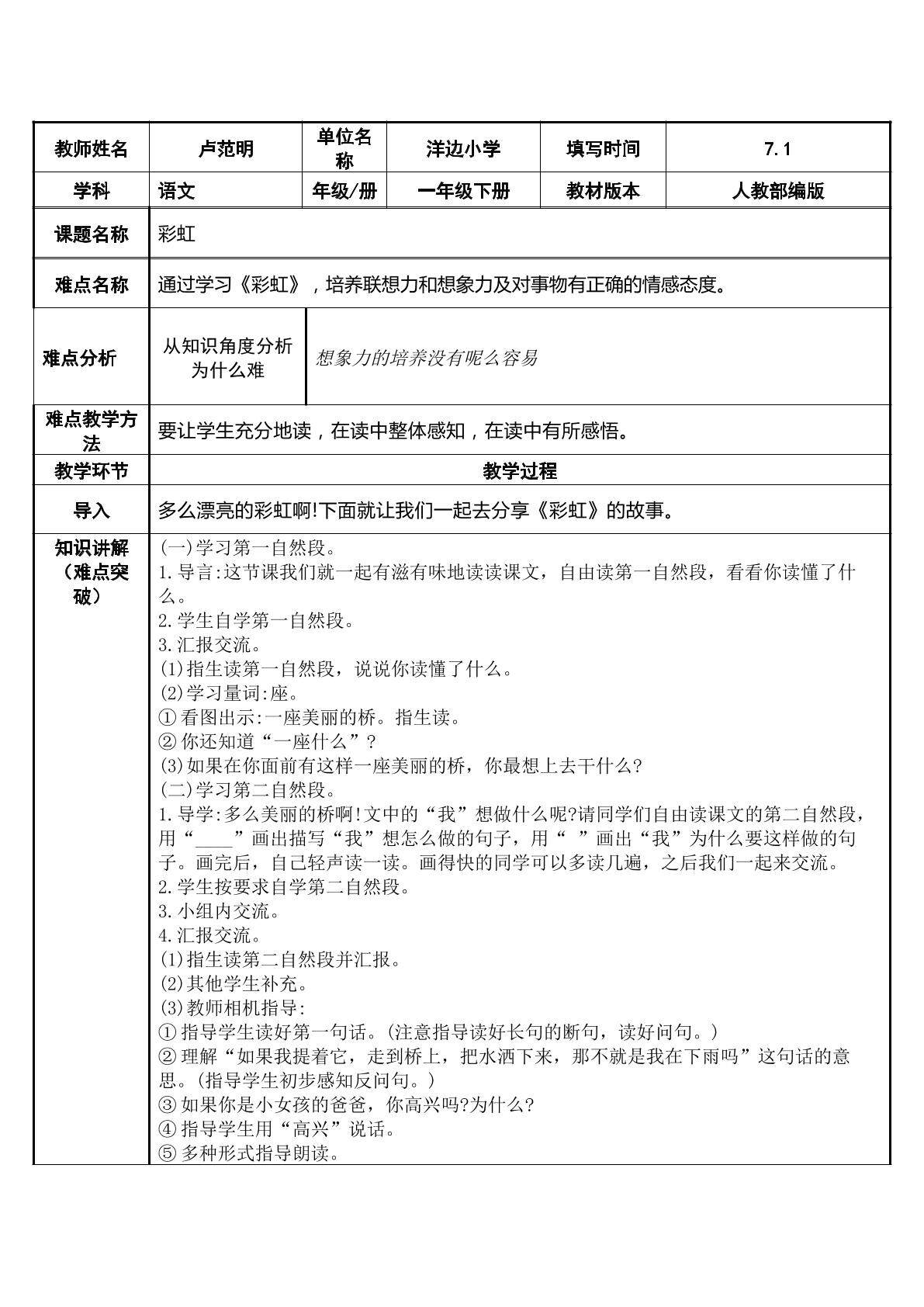彩虹