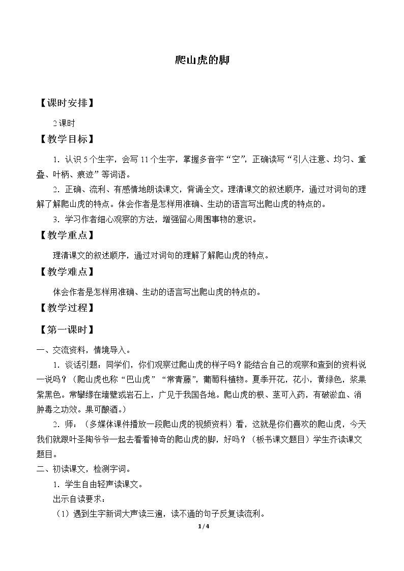 6 爬山虎的脚