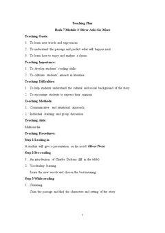 Reading and vocabulary