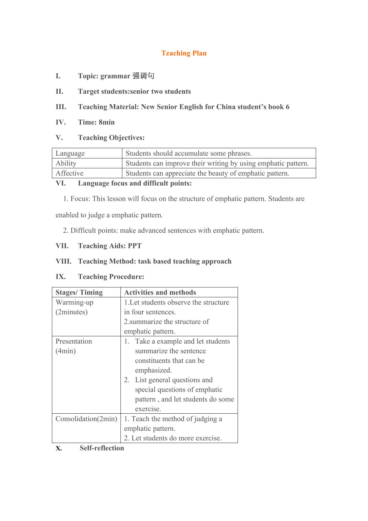 Book 6 Unit 4 Grammar 强调句