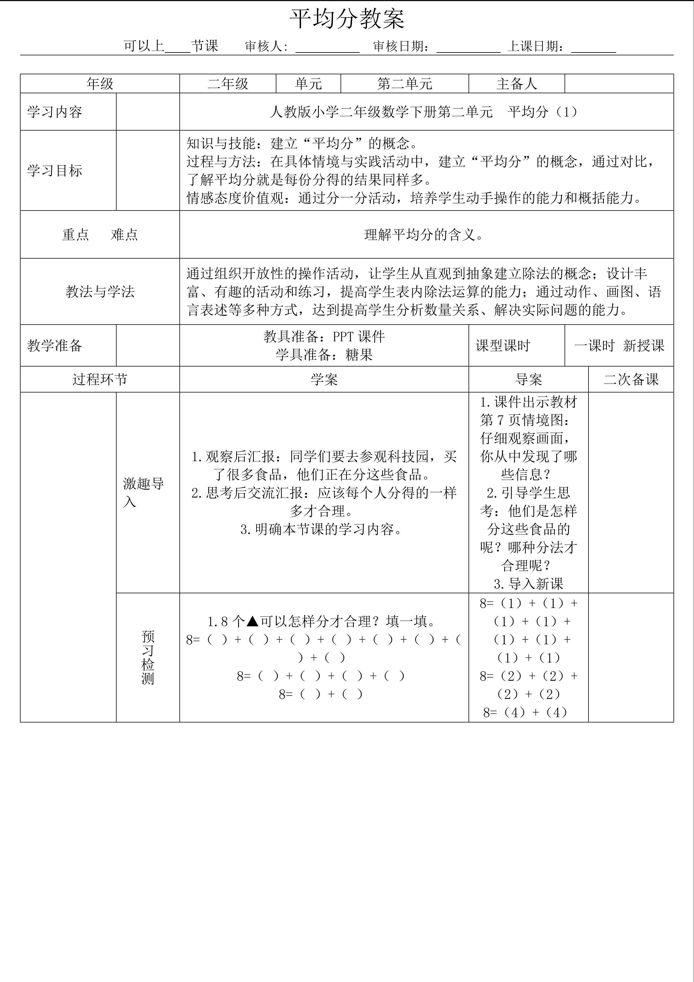 平均分