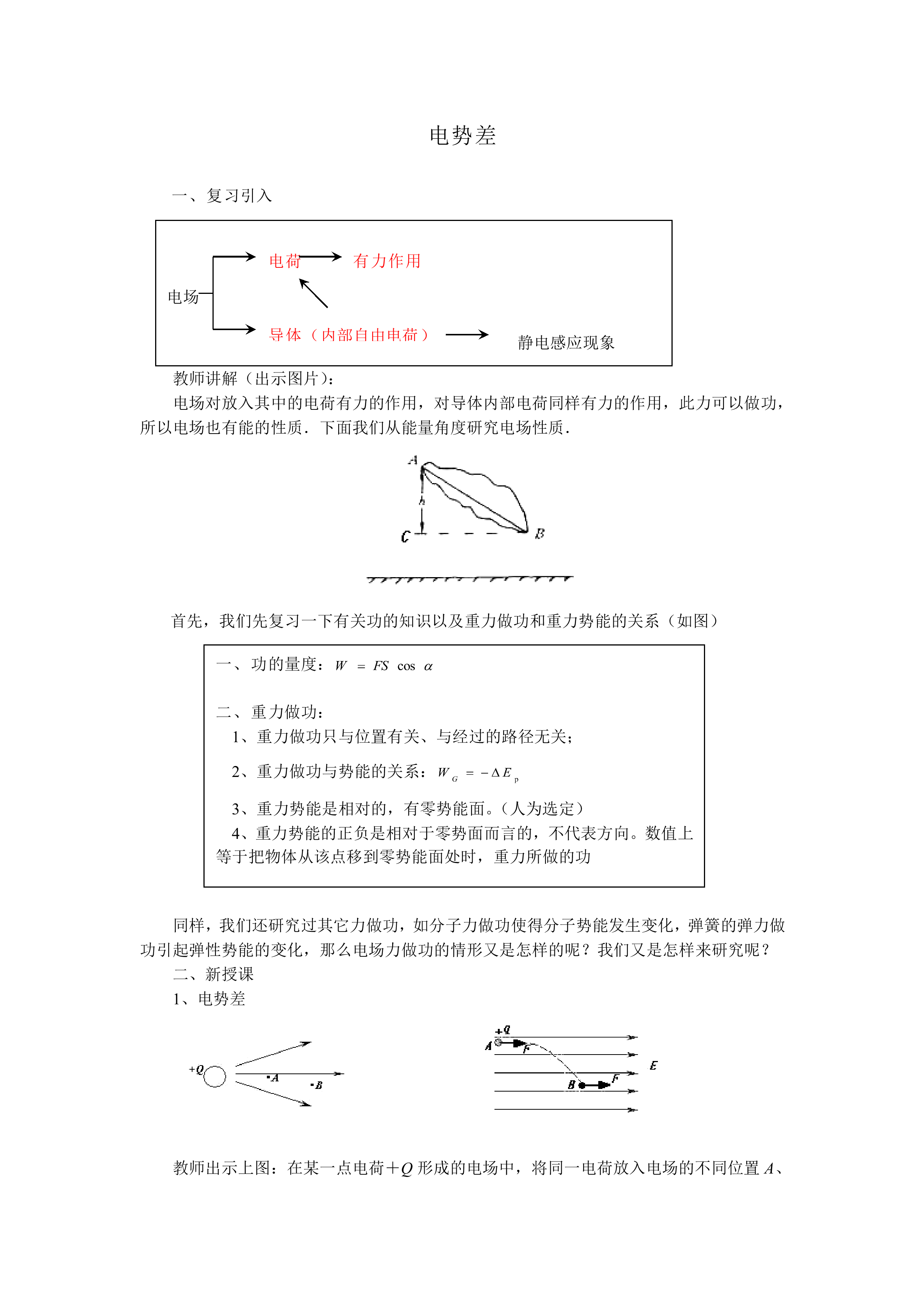 电势差_教案4