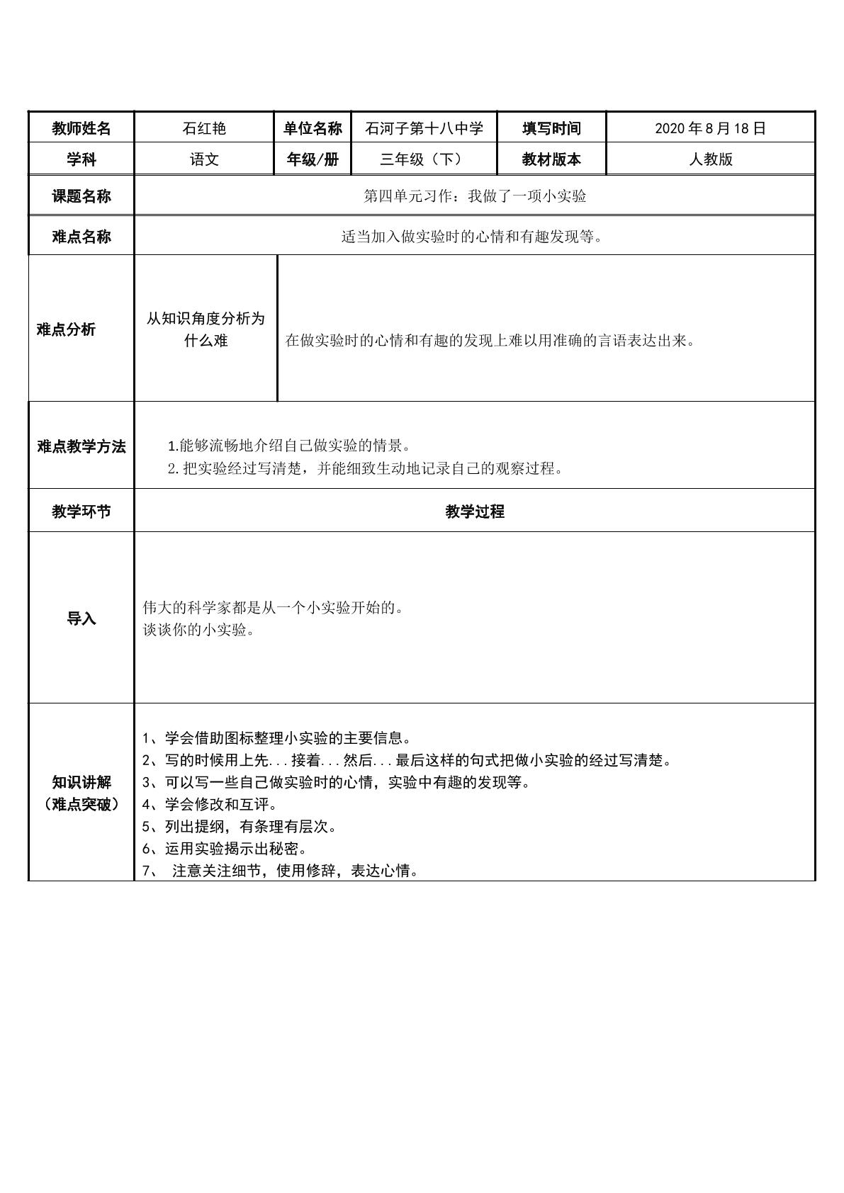 我做了一个小实验